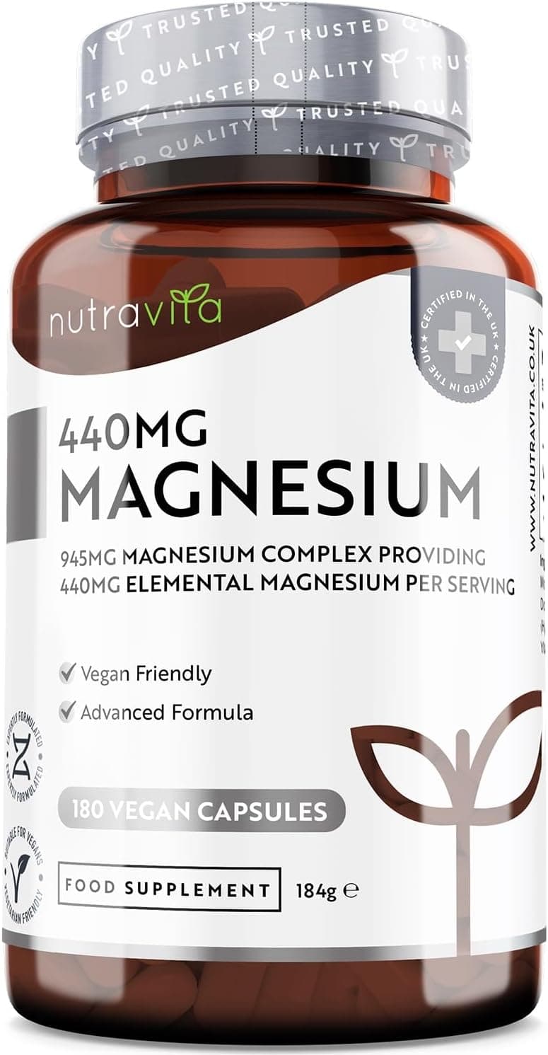 Nutravita, Magnesium Citrate, 180 Capsules