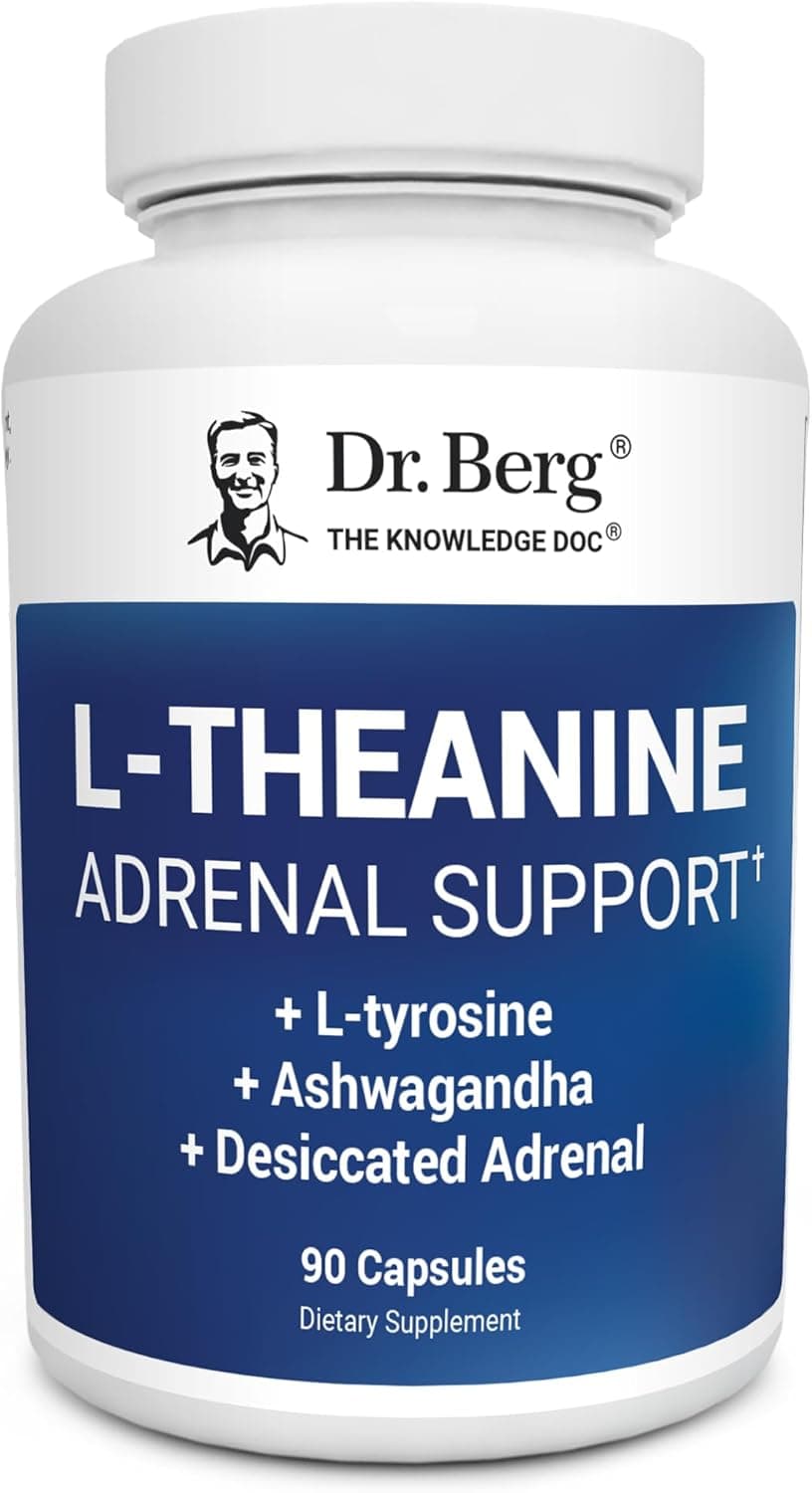 Dr. Berg’s L-Theanine 200mg | 90 Capsules