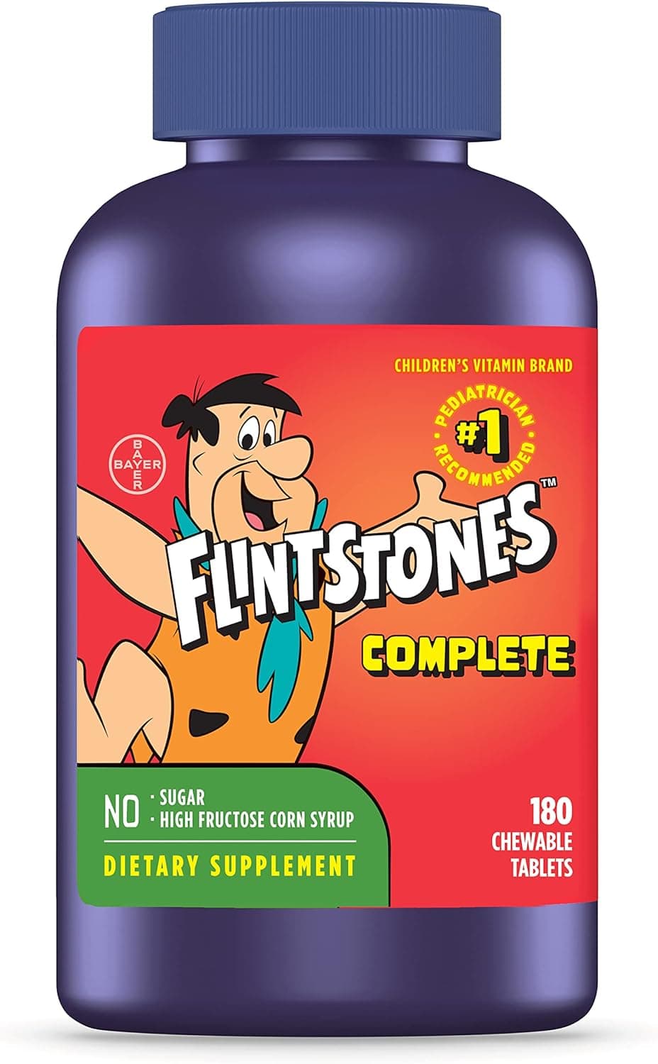 Flintstones Vitamins Chewable Kids Multivitamin – 180 Count