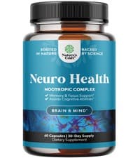 Nature's Craft Mind Enhancement Supplement | Natural Nootropic for Focus & Memory | 60 Capsules