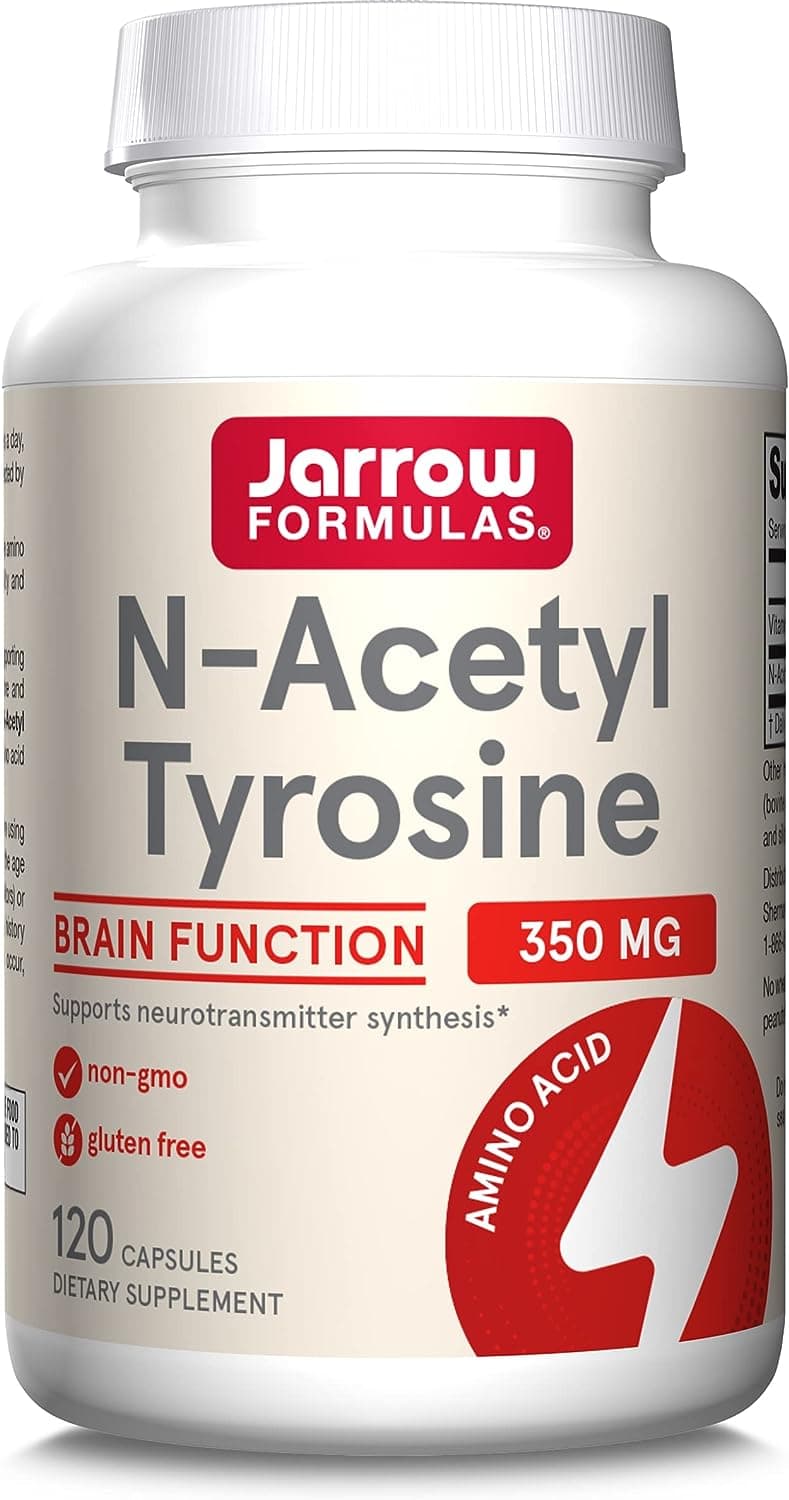 Jarrow Formulas N-Acetyl Tyrosine 350 mg 120 Capsules