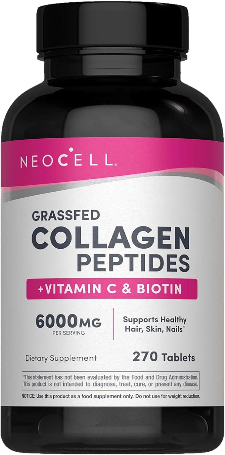 NeoCell Super Collagen Peptides + Vitamin C & Biotin | 270 Tablets
