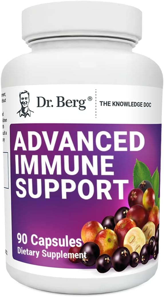 Dr. Berg Advanced Immune Support | Multi-System Defense Formula - 90 Capsules