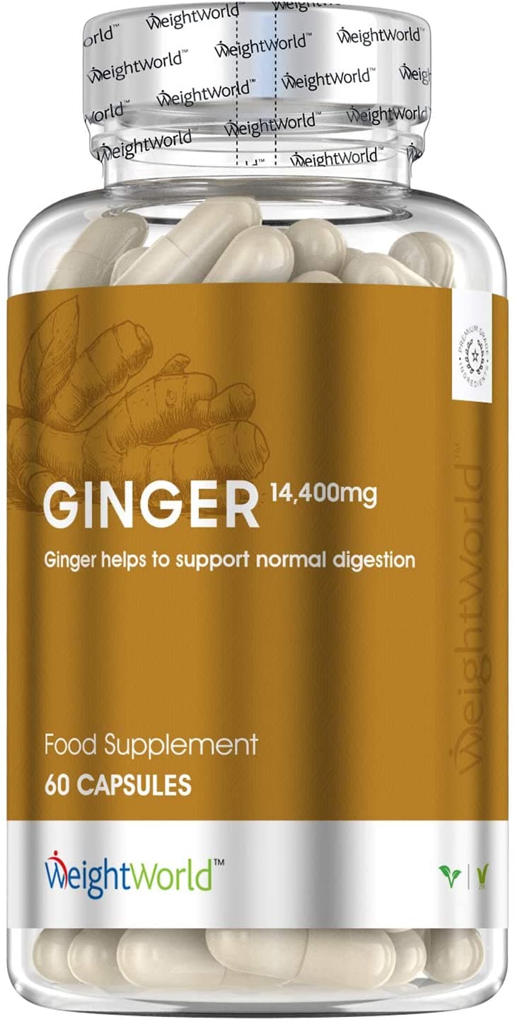 WeightWorld High Strength Ginger 14,400mg | 60 Capsules