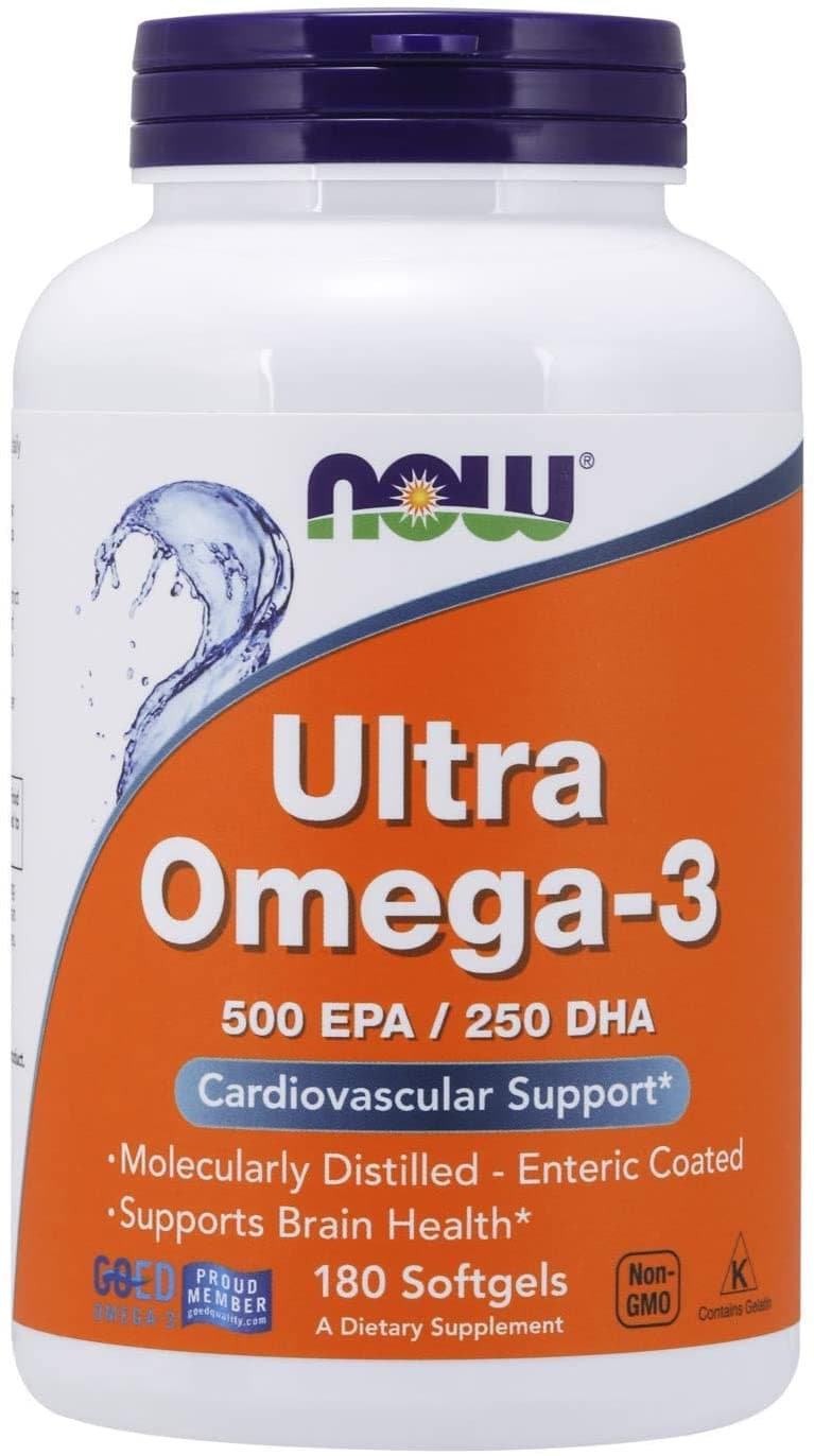 NOW Foods Supplements, Ultra Omega-3 |180 Softgels