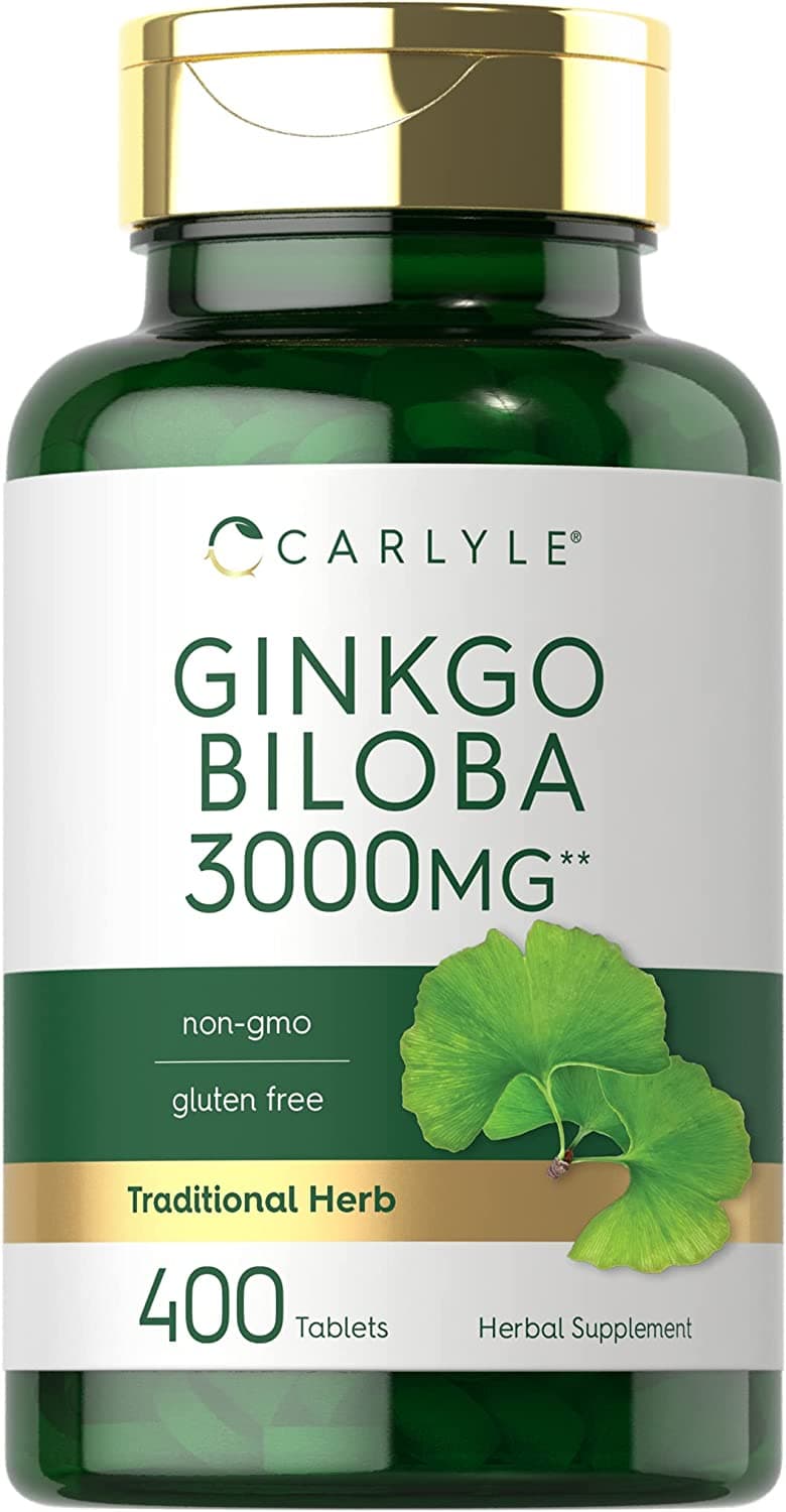 Carlyle Ginkgo Biloba 3000mg | 400 Tablets <br/>خلاصة الجنكو بيلوبا تركيز 3000 مجم  ،400 قرص