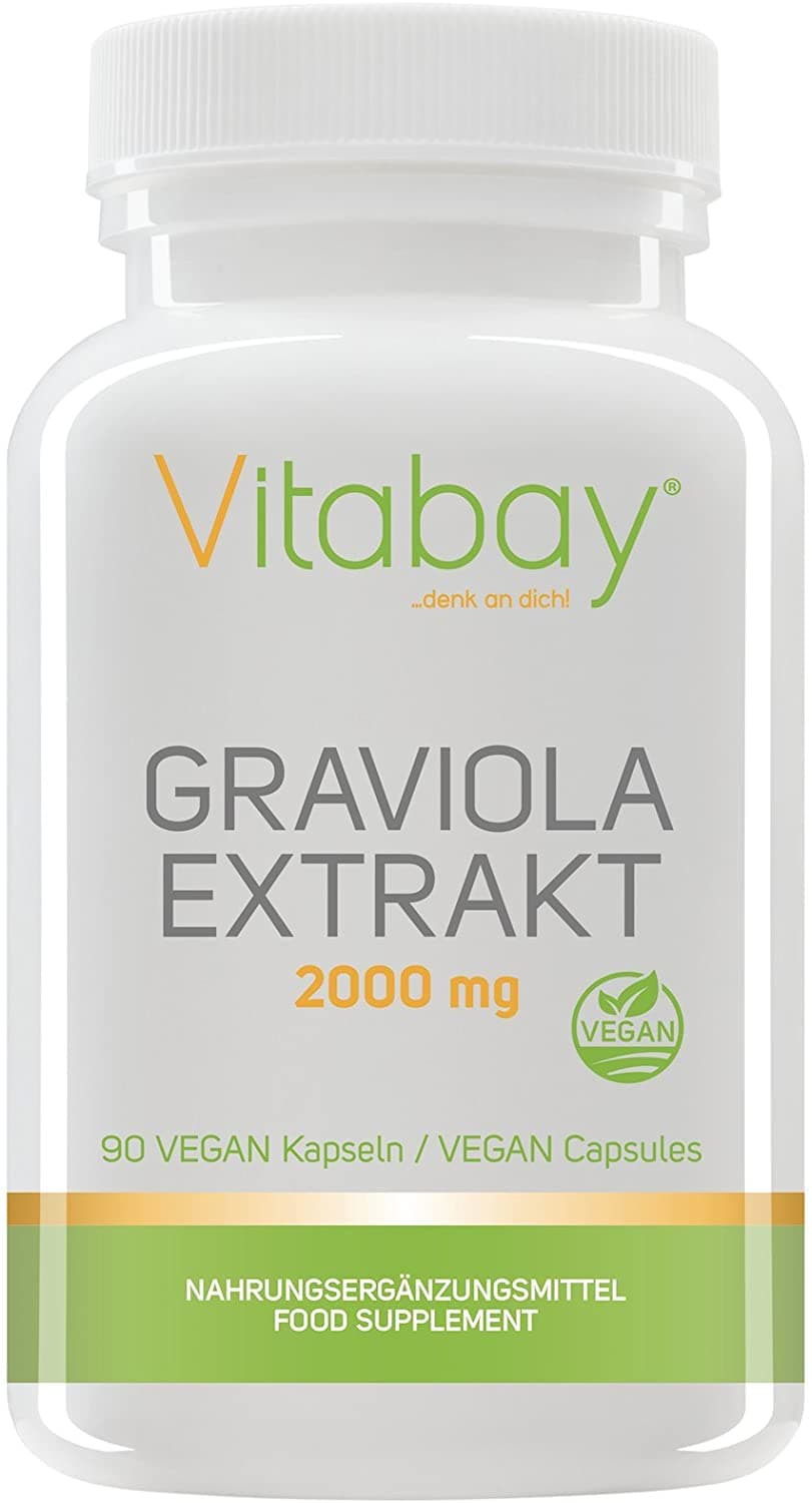 Vitabay Graviola extract 2000 mg - 90 vegan capsules