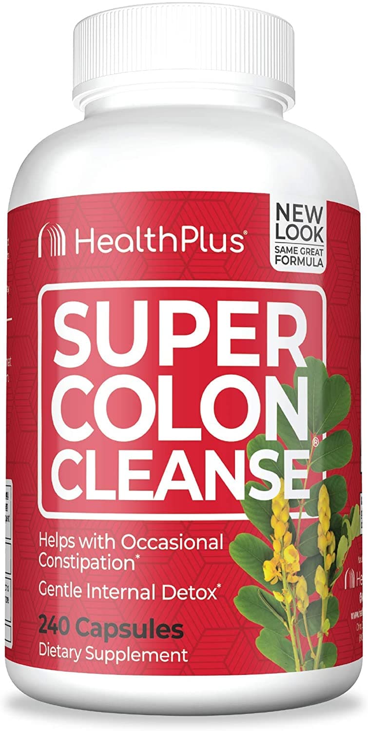 Super Colon Cleanse, 530mg, 240 Countتطهير القولون ، لتحسين صحة الجهاز الهضمى ، وزيادة مستويات الطاقة ، 240 كبسولة