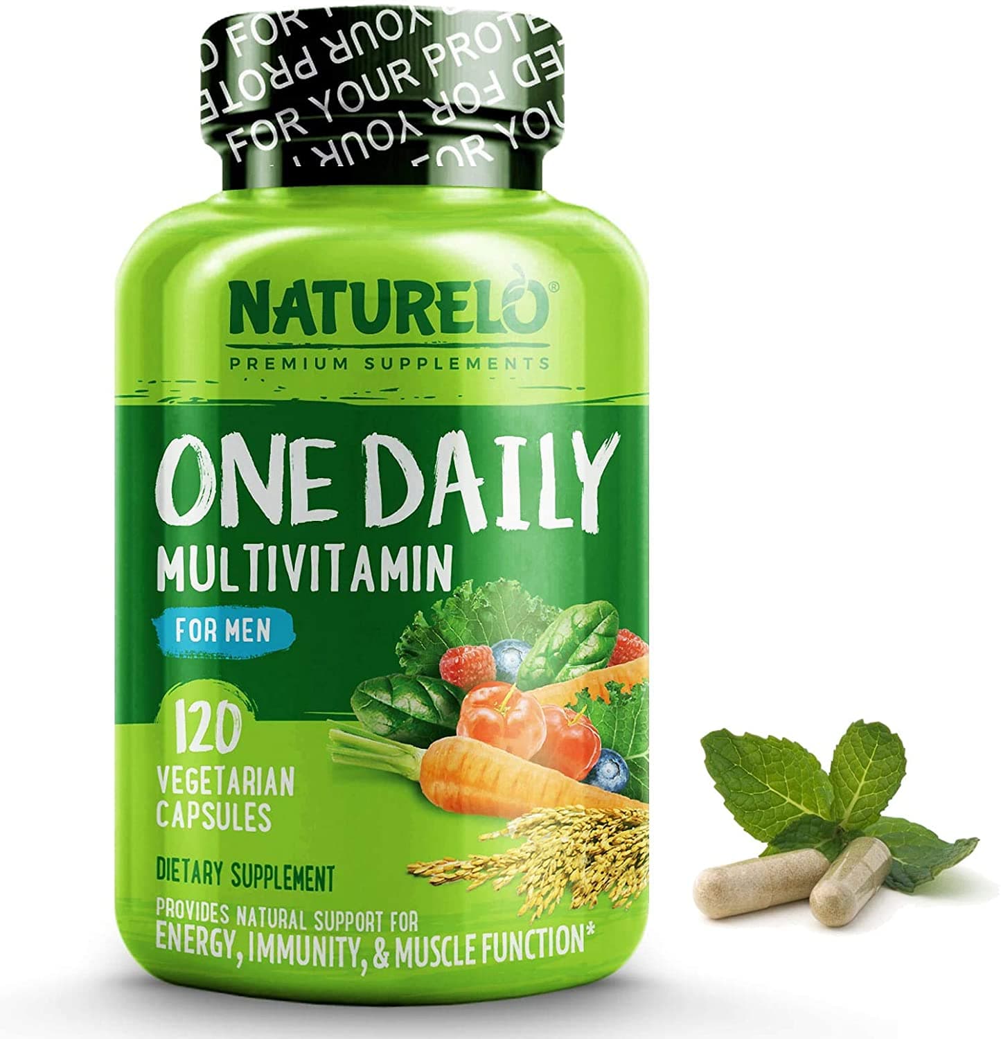 NATURELO, One Daily Multivitamin for Men, 120 Capsules