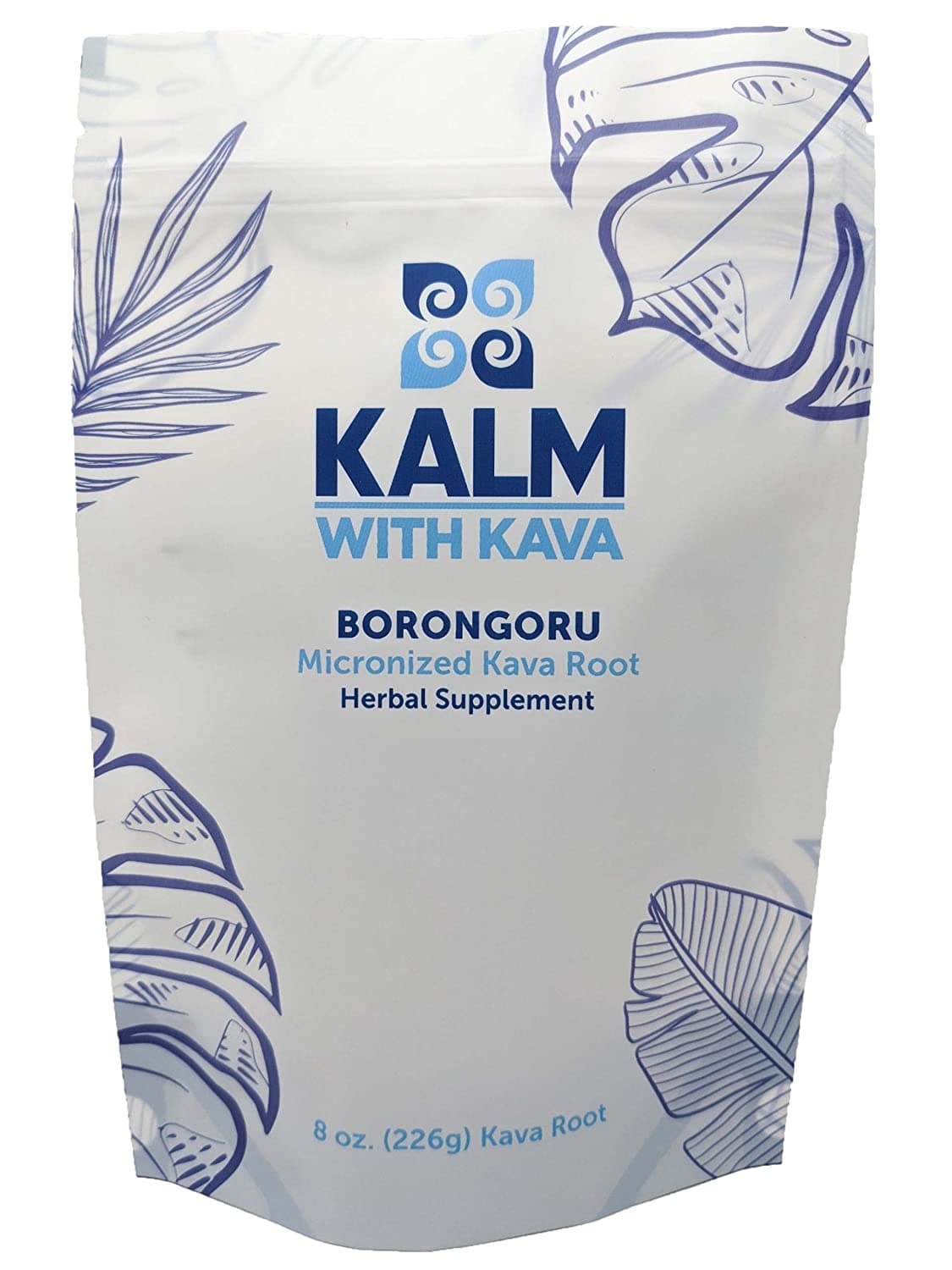 Kalm with Kava Borongoru Micronized Kava (8 oz)