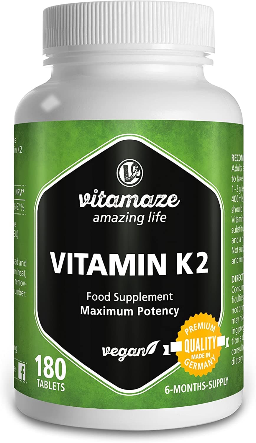Vitamaze amazing life Vitamin K2 ,180 tablets
