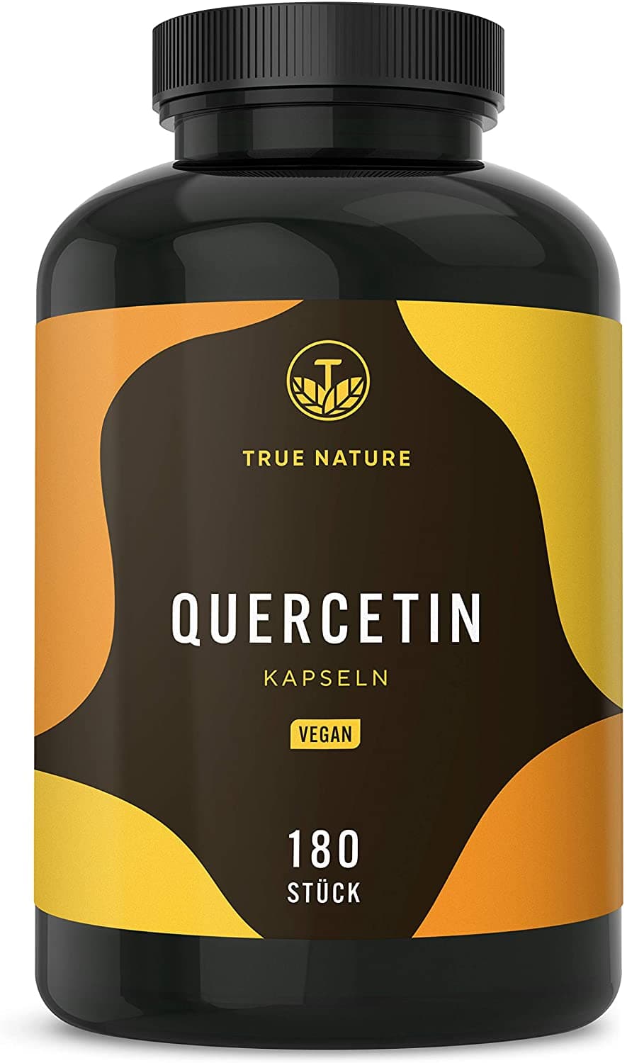 True Nature® quercetin, 180 capsules of 500 mg كيرستين 500 مجم للكبسولة، 180 كبسولة، لصحة الجهاز المناعى ومحارب للحساسية ومحارب للسرطان