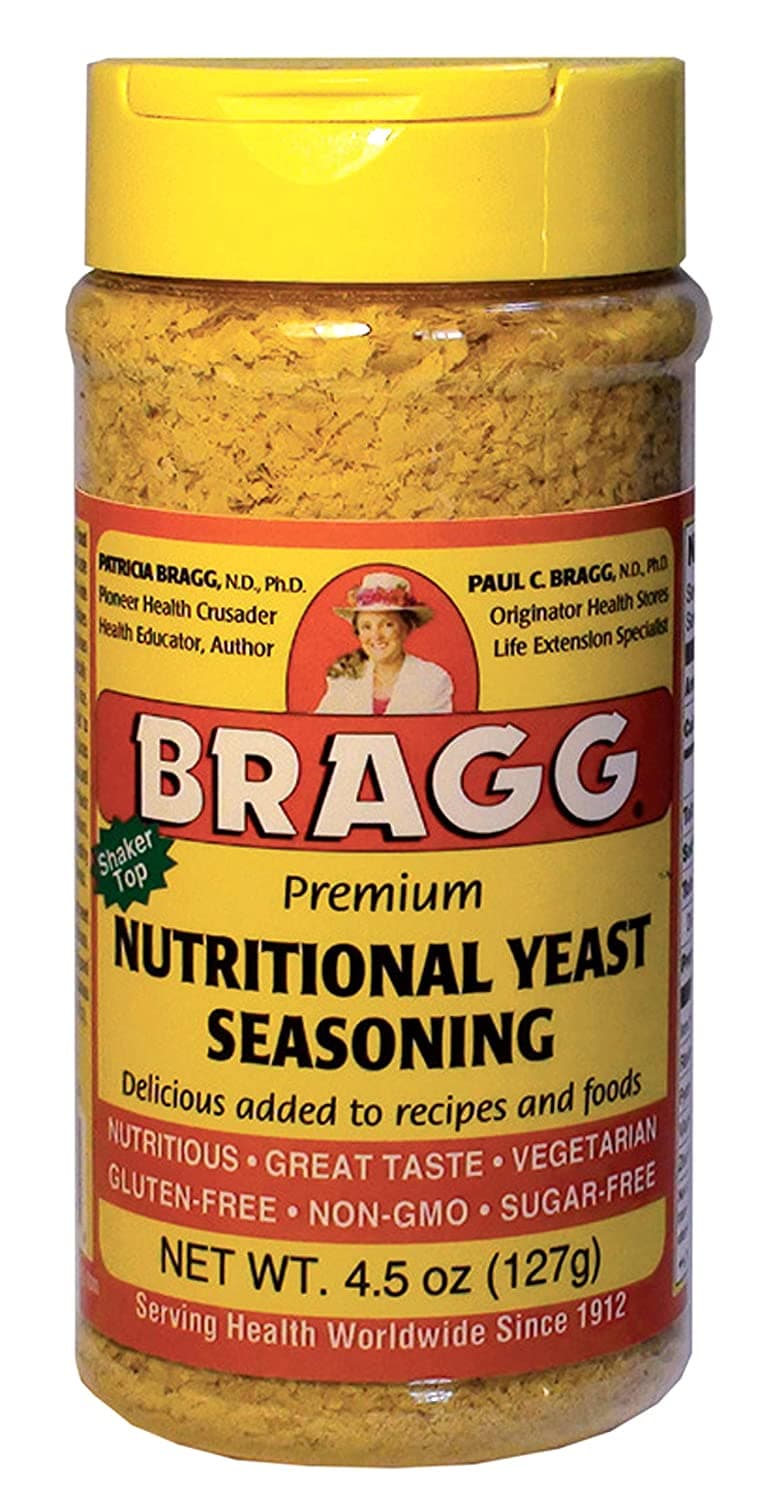 Bragg Premium Nutritional Yeast Seasoning, source of vitamin B12 ,127 grams<br/> الخميرة الغذائية،مصدر غنى بفيتامين ب12 ،127 جرام