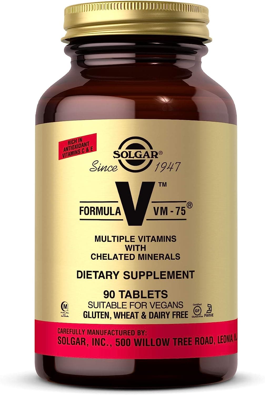 Solgar, Multivitamins for women (Formula VM-75), 90 Tablets