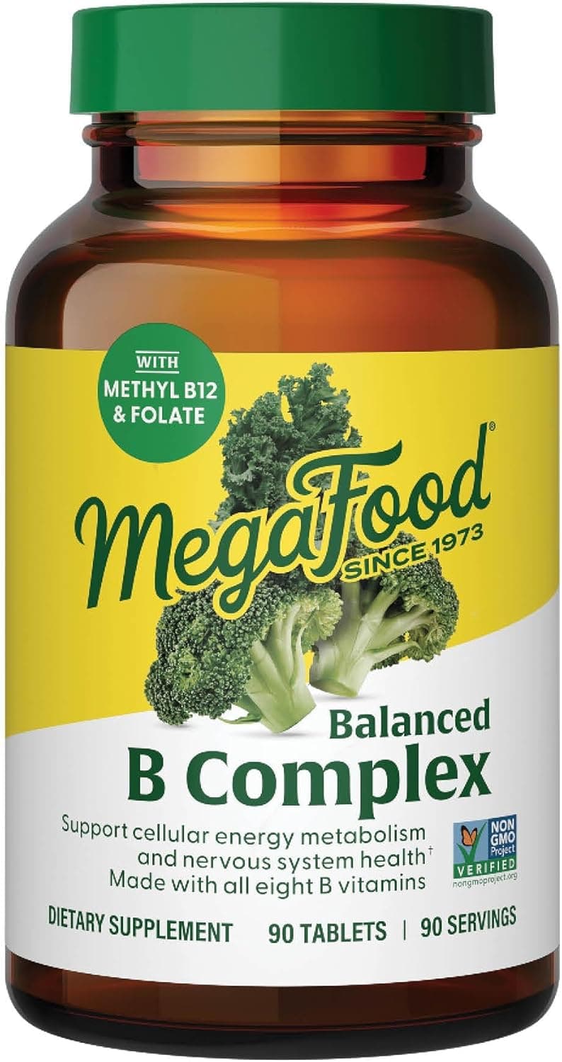 MegaFood Vitamins B Complex 90 Tablets