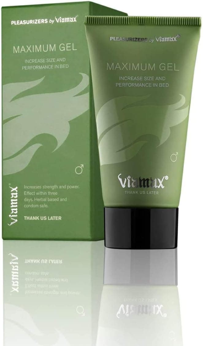 Viamax Maximum Gel - Male Enhancement Gel (Effectively Stimulates The Blood Flow, Enhances Penis Stamina and Creates More Powerful Erections)