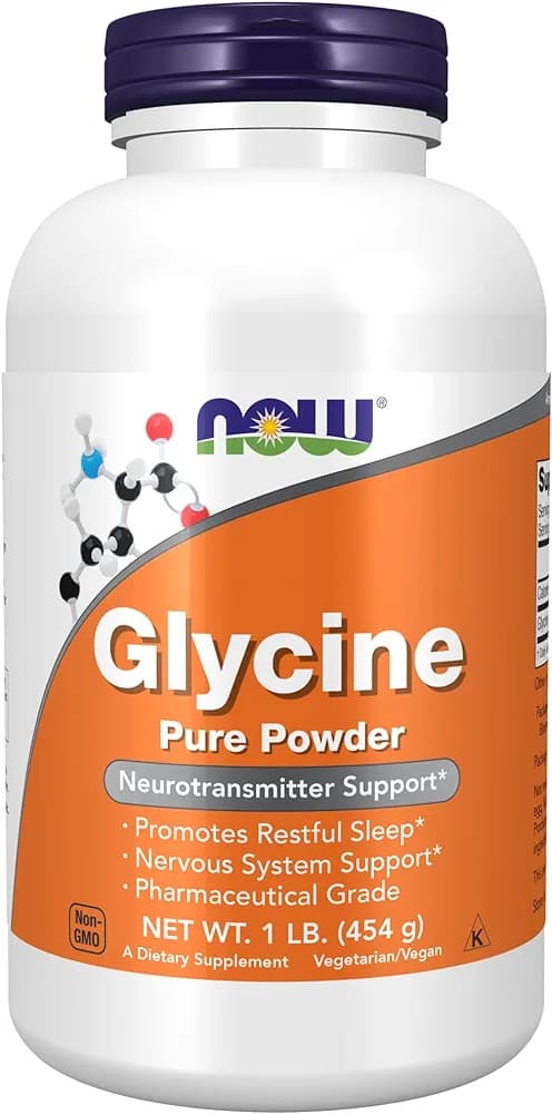 NOW Glycine Pure Powder 454 g