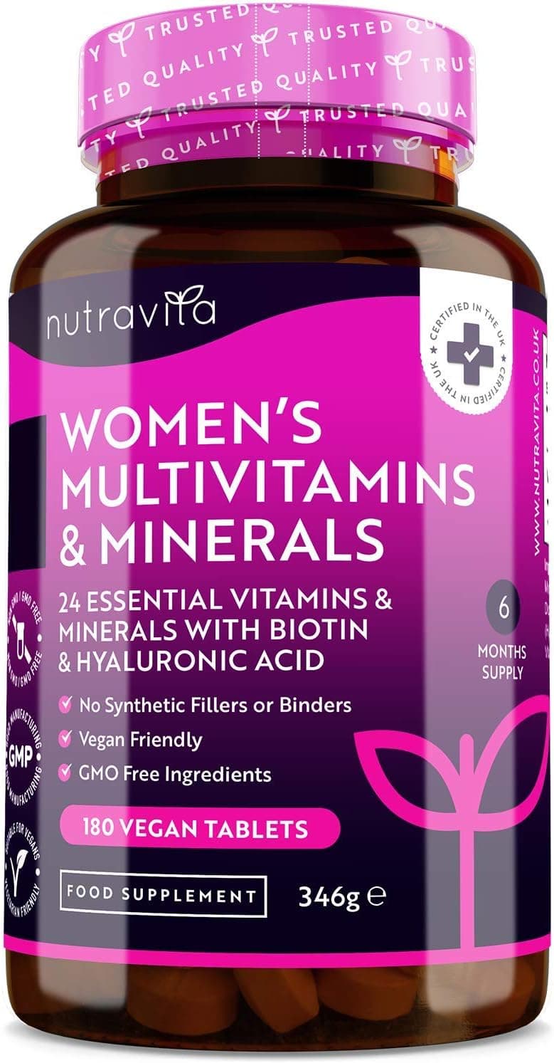 Nutravita Multivitamin for Women with Hyaluronic Acid | 180 Tabs