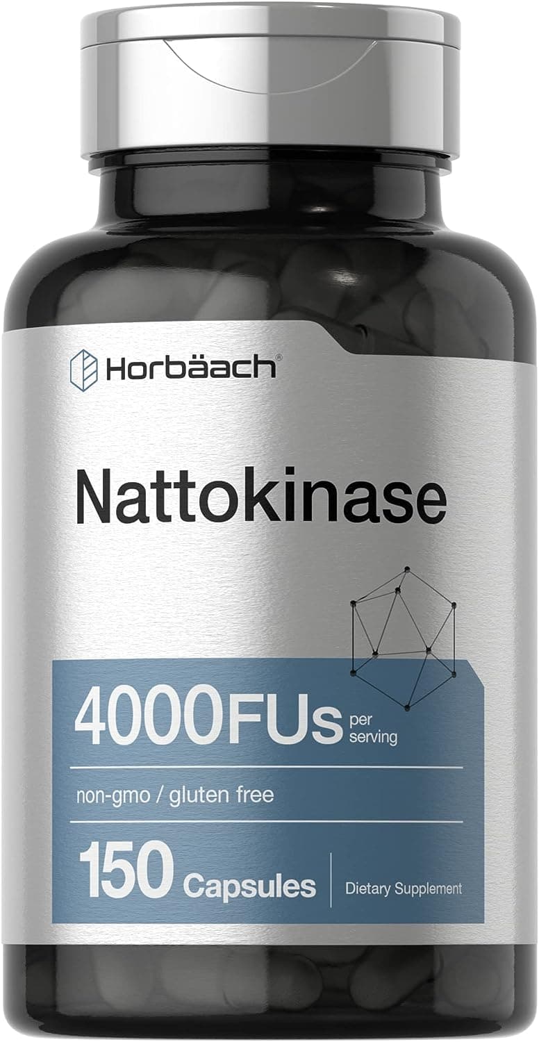Horbaach | Nattokinase 4000 FU | 150 Capsules