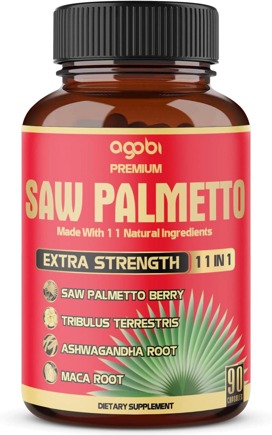 agobi Premium Saw Palmetto Complex 90 Capsules