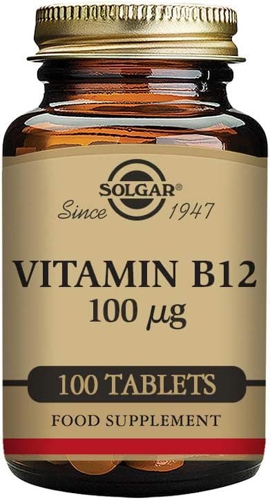SOLGAR Vitamin B12 100 mcg - 100 Tablets