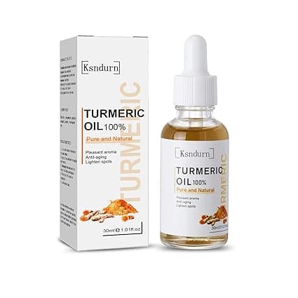 Turmeric Serum, Ksndurn Turmeric Serum for Correcting Dark Spots - Whitening, Natural Whitening Serum