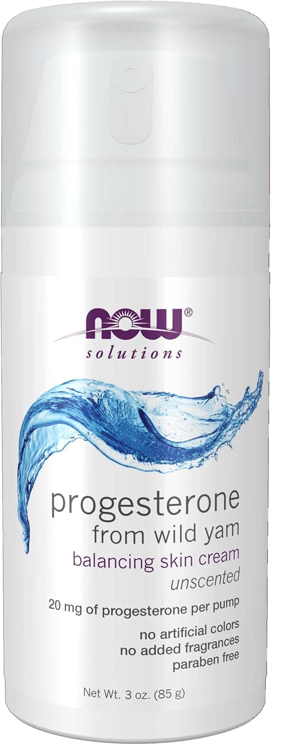 NOW Solutions Natural Progesterone 20 mg, 85 gm