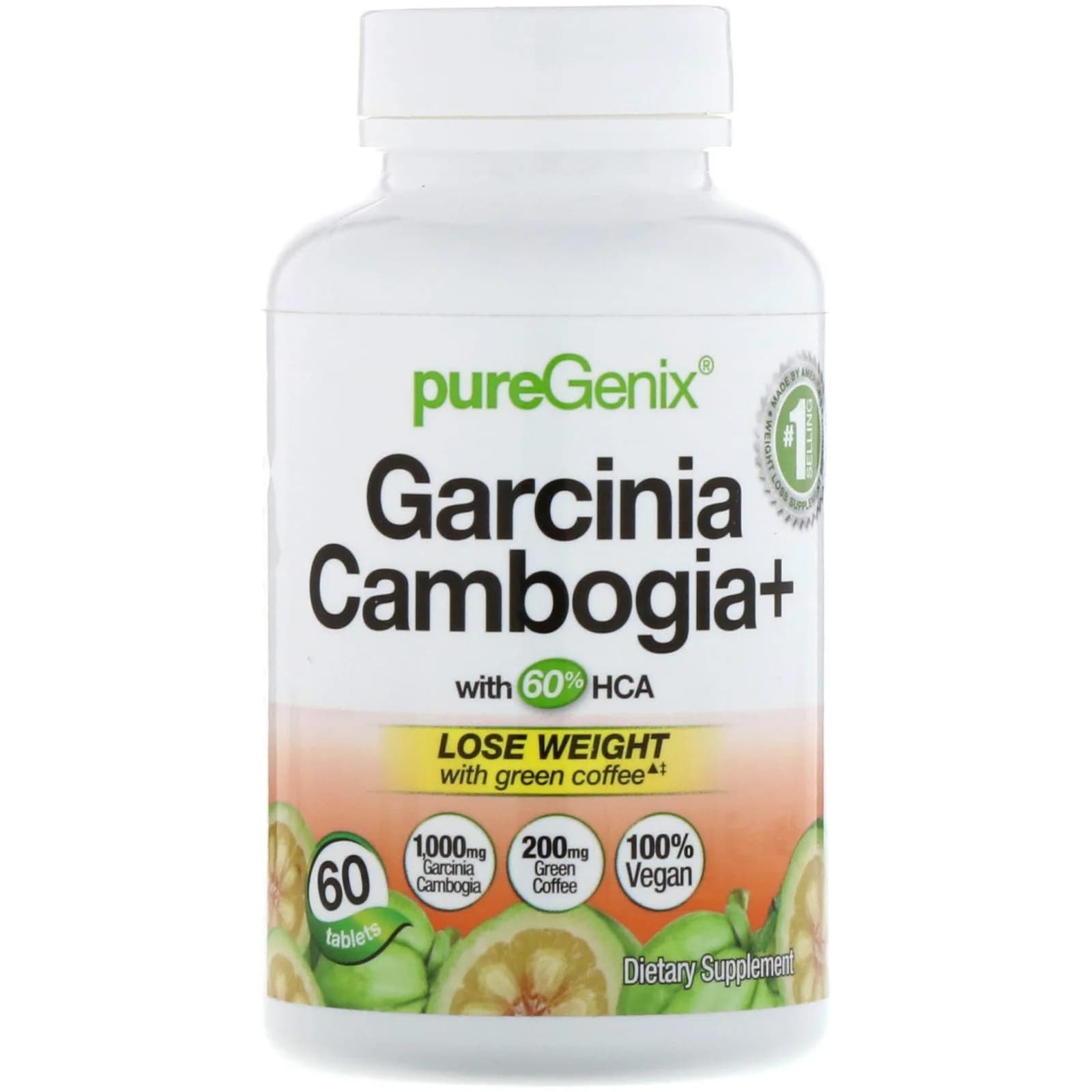 PureGenix Garcinia Cambogia, 60 Tablets