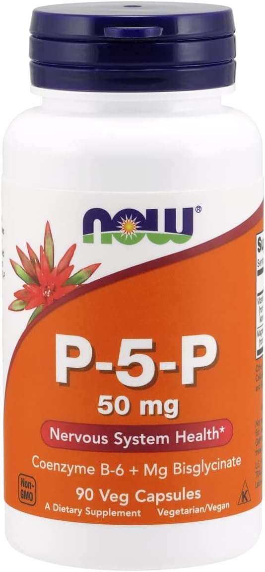 NOW P-5-P 50 mg, 90 Capsules
