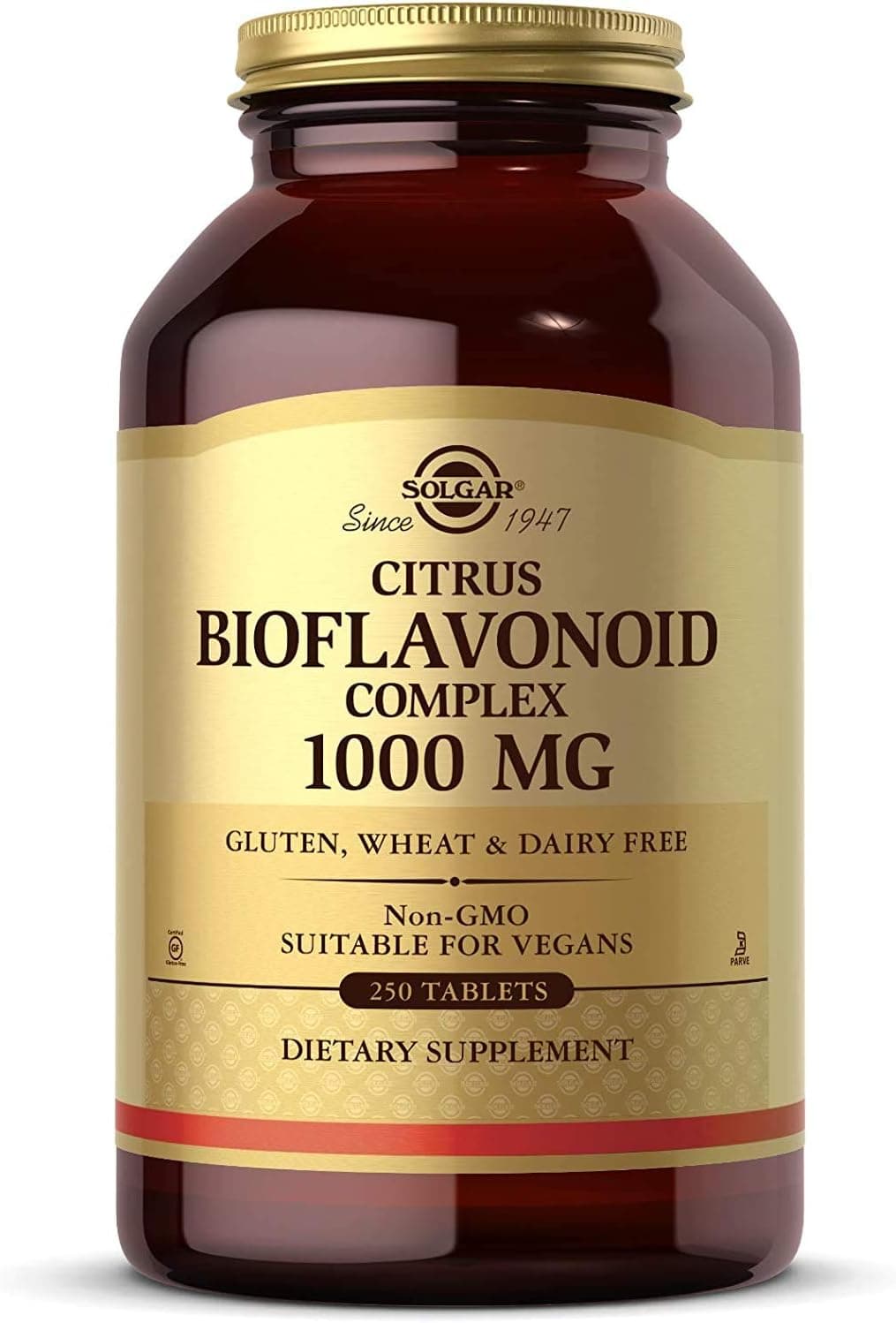 Solgar Citrus Bioflavonoid Complex 1000 mg, 250 Tablets
