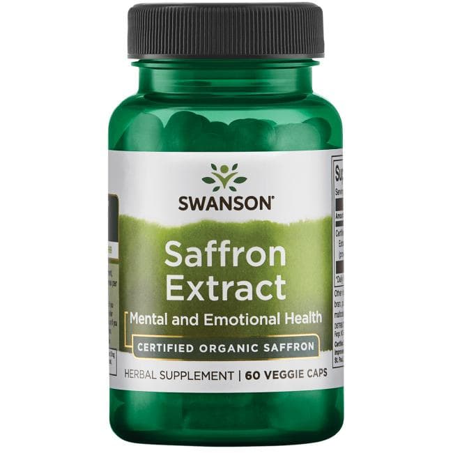 Swanson, Saffron Extract 2%, 60 Capsules