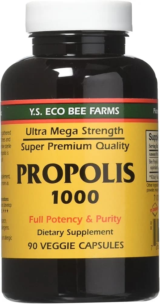 YS Eco Bee Farms Propolis 1000 mg |  90 Count