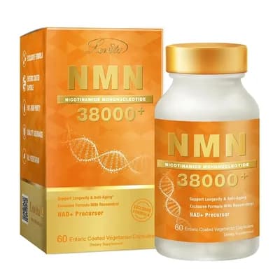 Lovita NMN 38000+ | Premium NMN Supplement for Anti-Aging | 60 Capsules