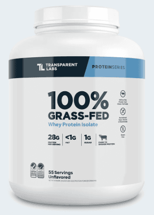Transparent Labs Whey Protein Isolate 55 servings (Unflavored)