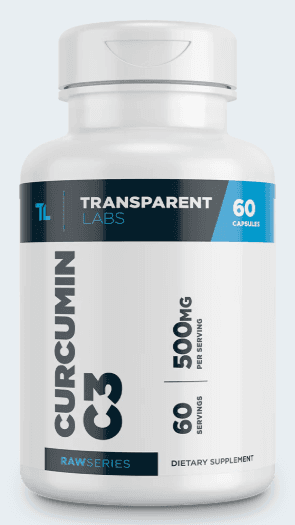 Transparent labs Turmeric Curcumin C3 Complex 60 capsule
