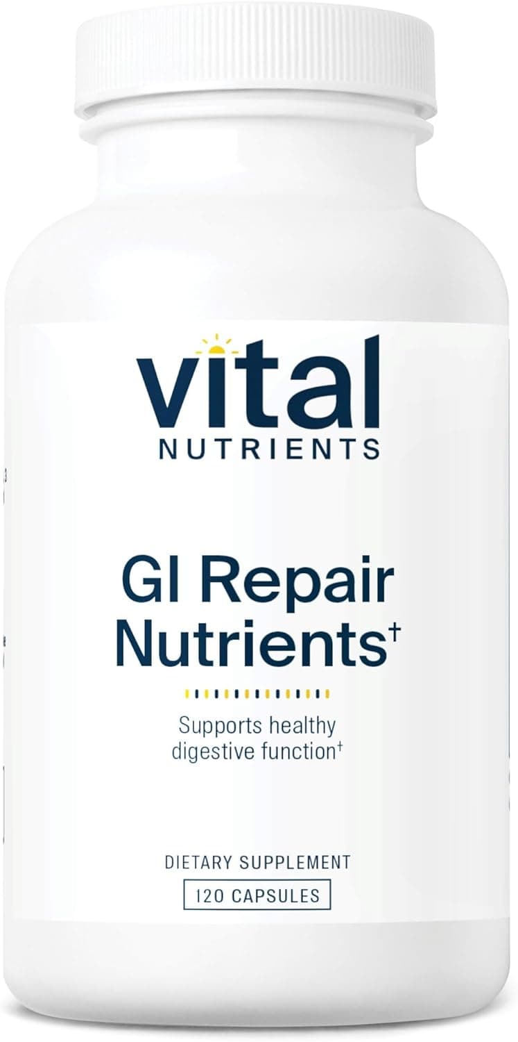 Vital Nutrients GI Repair | Gut Lining Support Supplement | 120 Capsules
