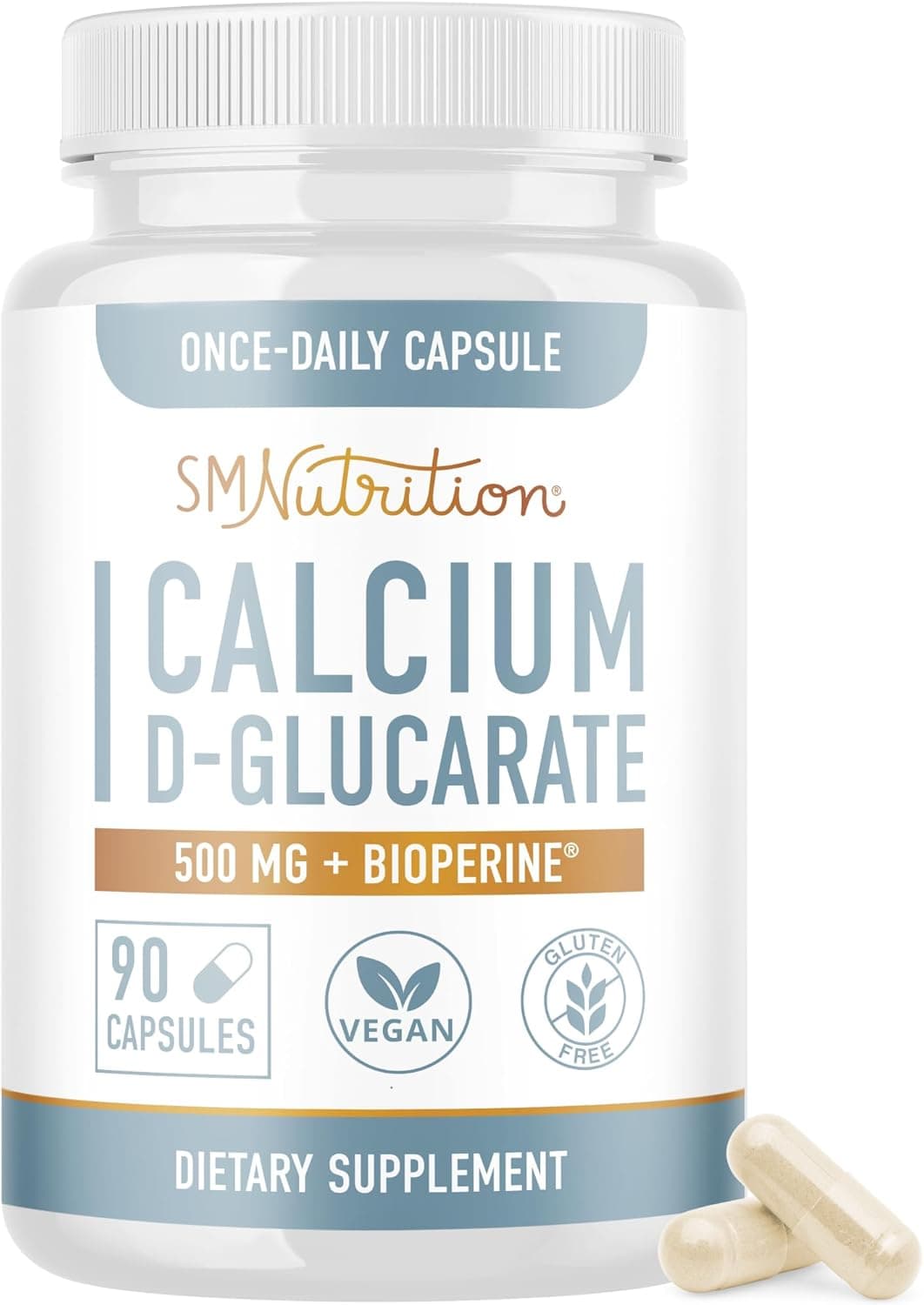 SMNutrition SMNutrition Calcium D-Glucarate | 500MG | 90 Capsules