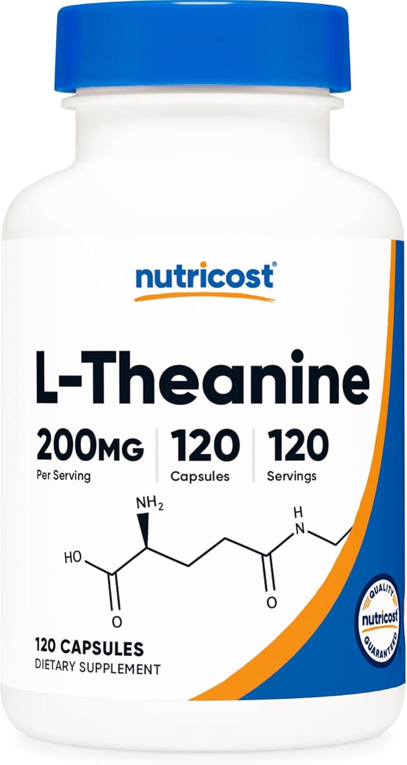 Nutricost L-Theanine 200mg | 120 Capsules