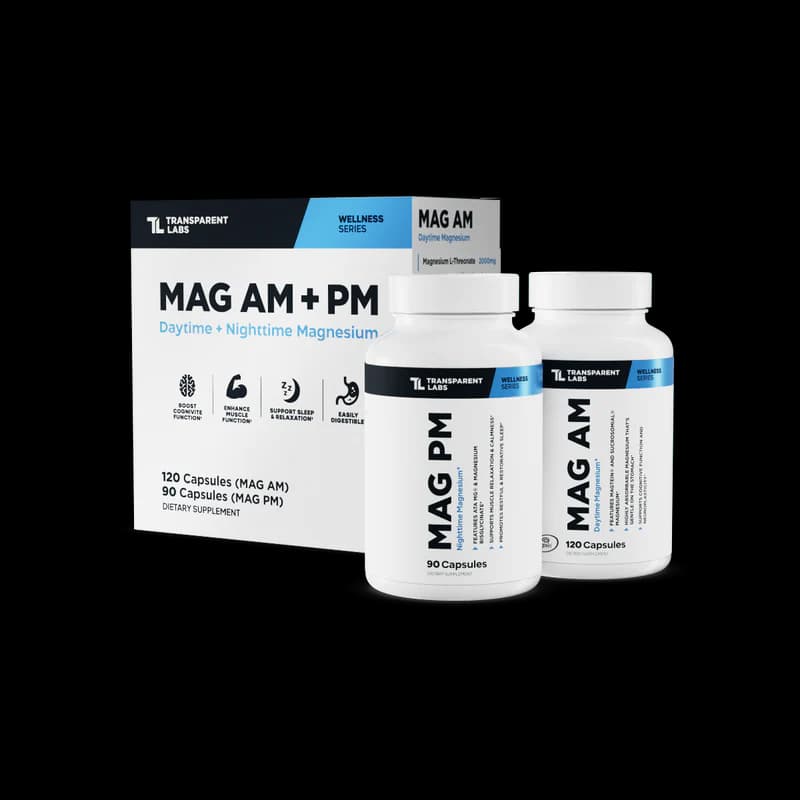 Transparent labs Mag AM + PM
