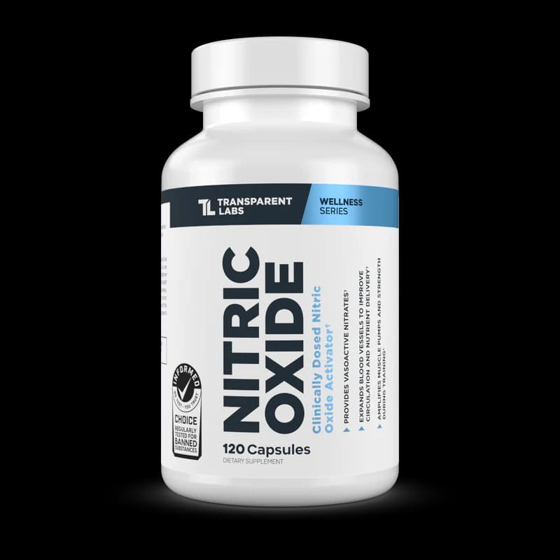 Transparent labs Nitric oxide | 120 Capsules