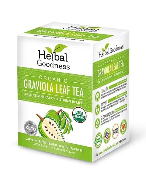 Herbal Goodness Organic Soursop Tea | For Calm Relaxation