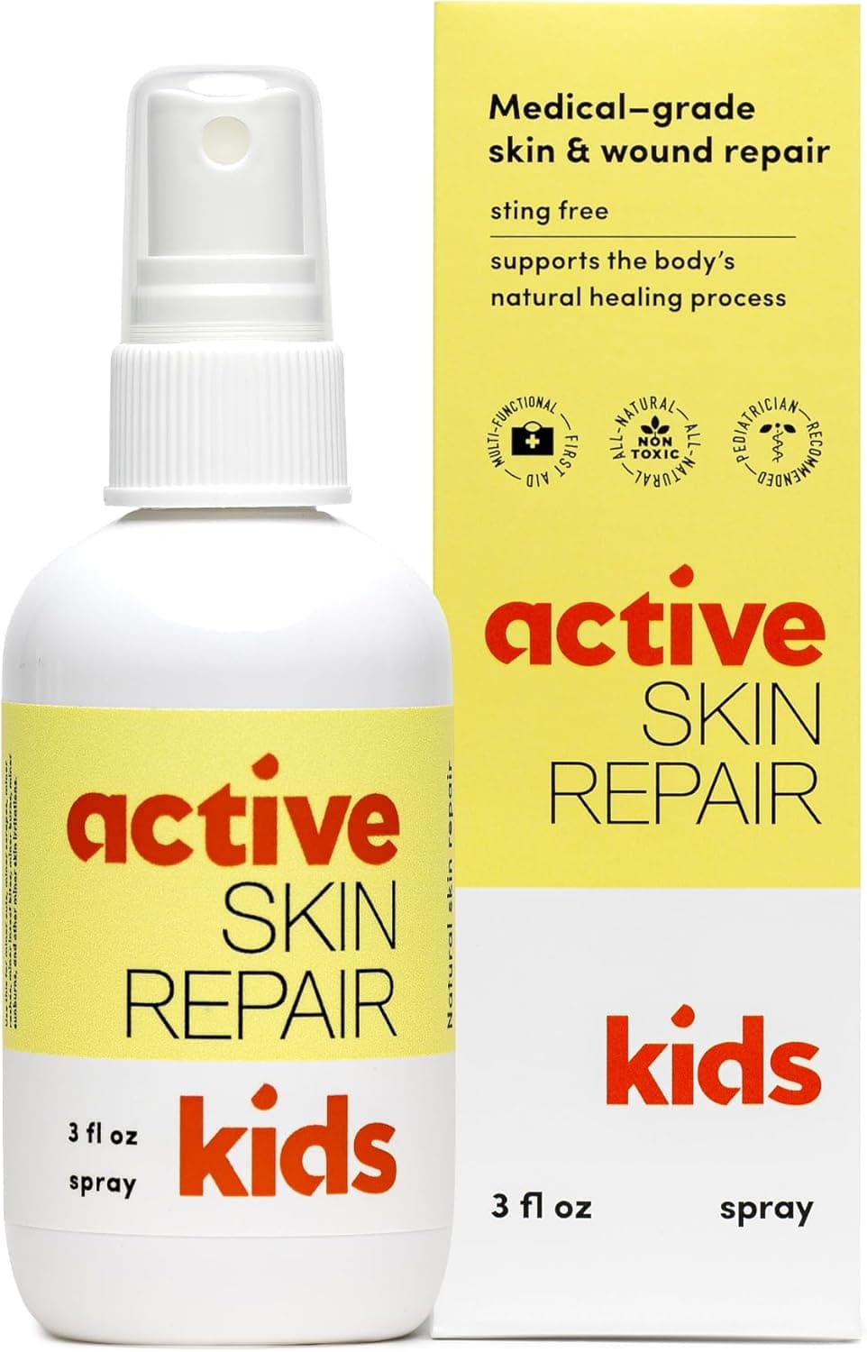 Active Skin Repair Kids First Aid Spray | Pediatrician Recommended