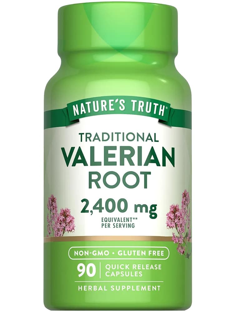 Nature's Truth Valerian Root Capsules | 2400mg | 90 Count