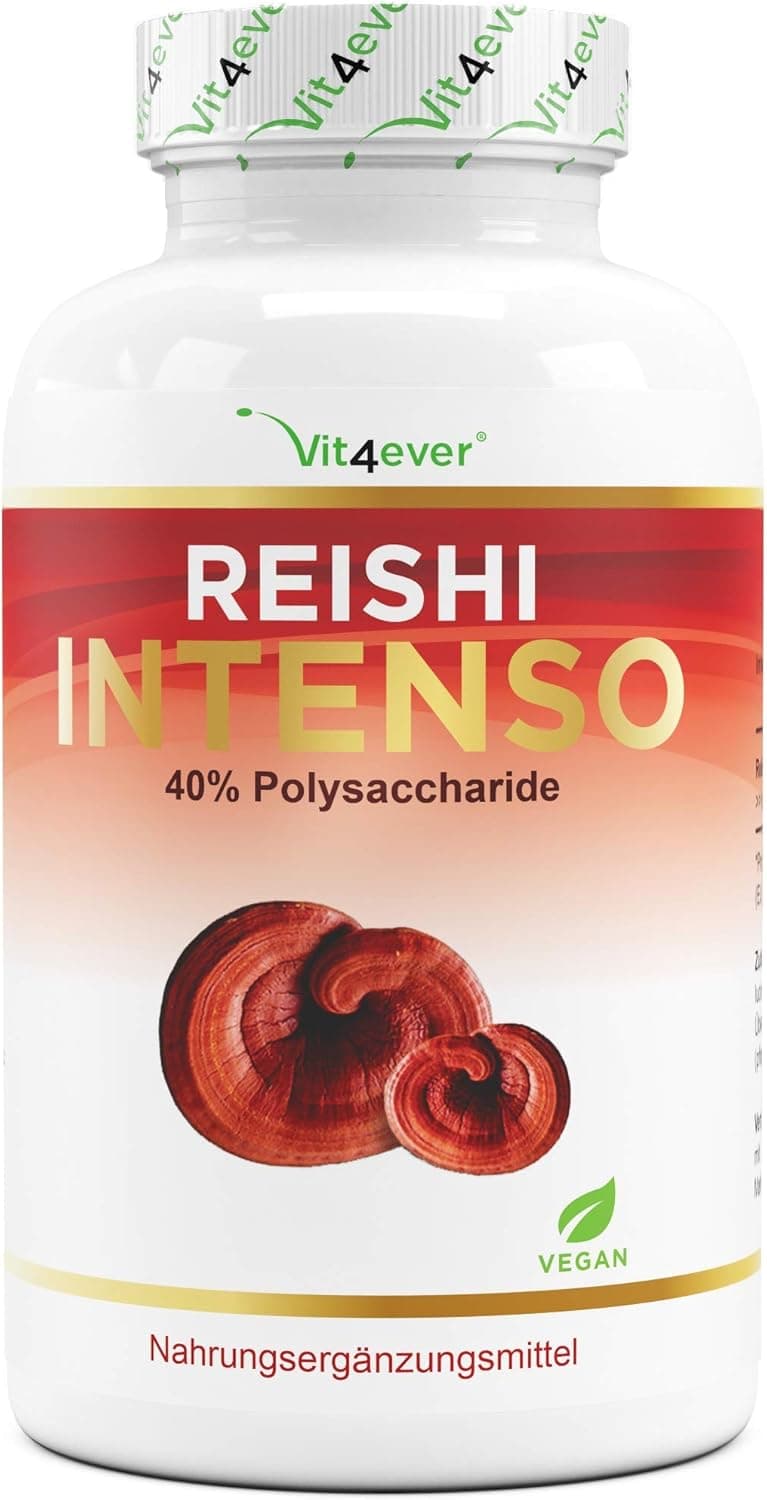 Vit4ever Reishi Mushroom Extract | 30% Polysaccharides |180 Capsules