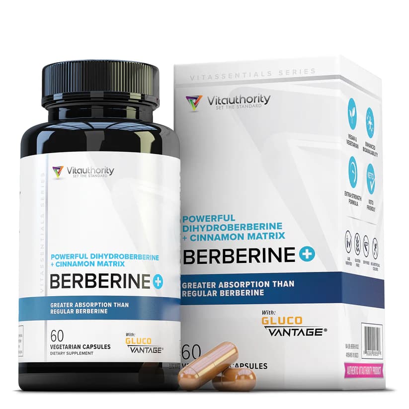 Dihydroberberine Supplement with Ceylon Cinnamon | 60 Capsules