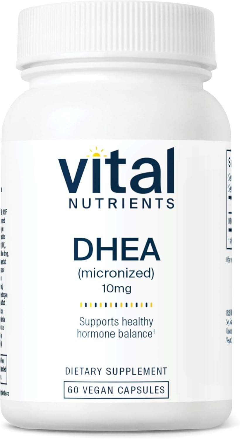 Vital Nutrients DHEA 10mg Supplement | Supports Healthy DHEA Levels | 60 Capsules