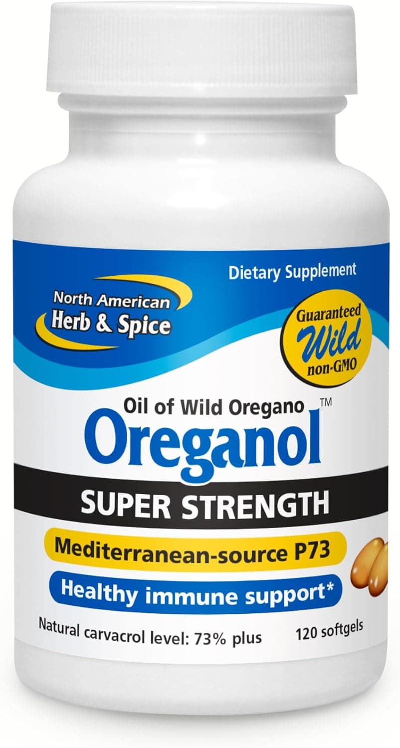Oreganol P73 Super Strength | Wild Oregano Oil | 120 Softgels