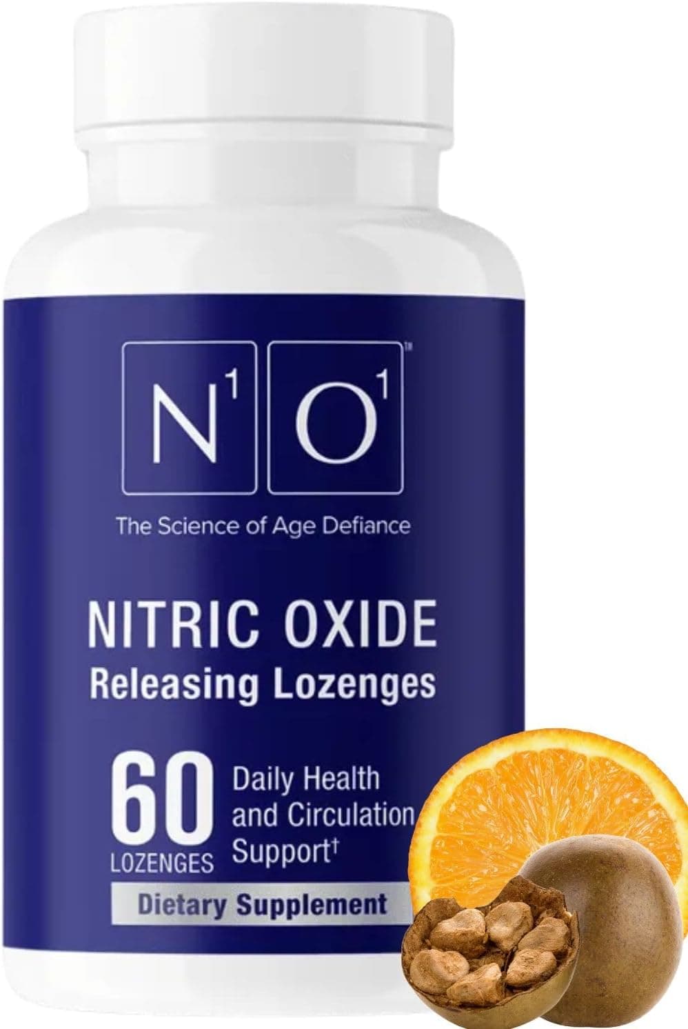 N1O1 Nitric Oxide Lozenges | Developed by Dr. Nathan S. Bryan | 60 Count