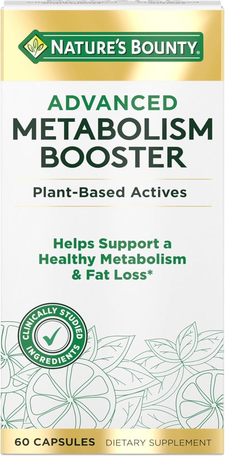 Nature's Bounty Advanced Metabolism Booster with Sinetrol® | 60 Capsules