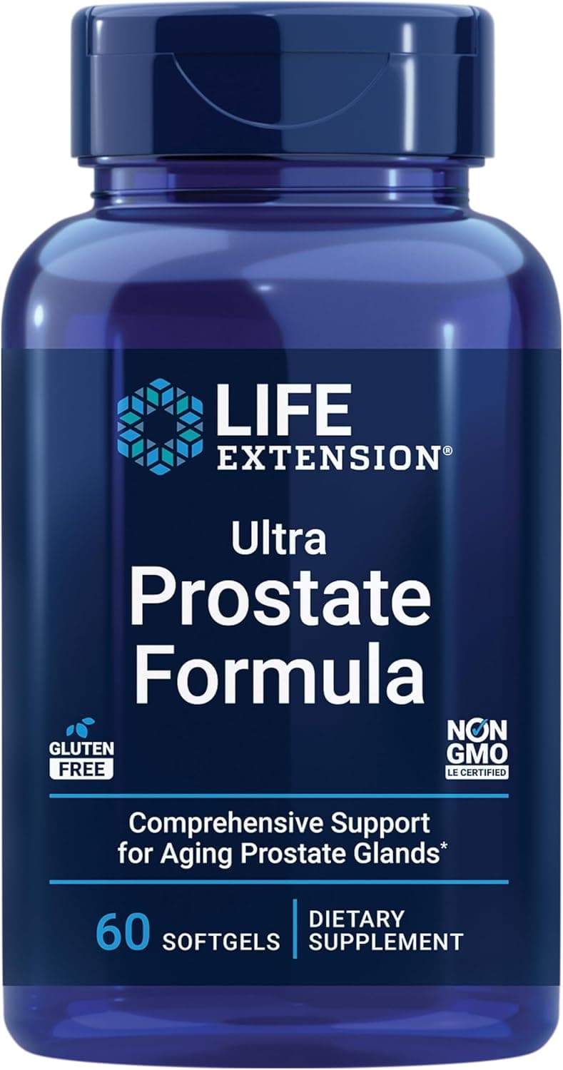 Life Extension Ultra Prostate Formula | Men's Health Supplement | 60 softgels